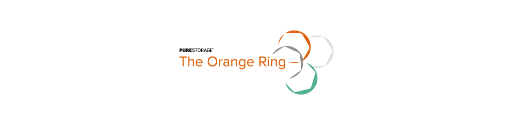 PURESTORAGE The Orange Ring Tech ピュアストレージ　オレンジ　リング　テック